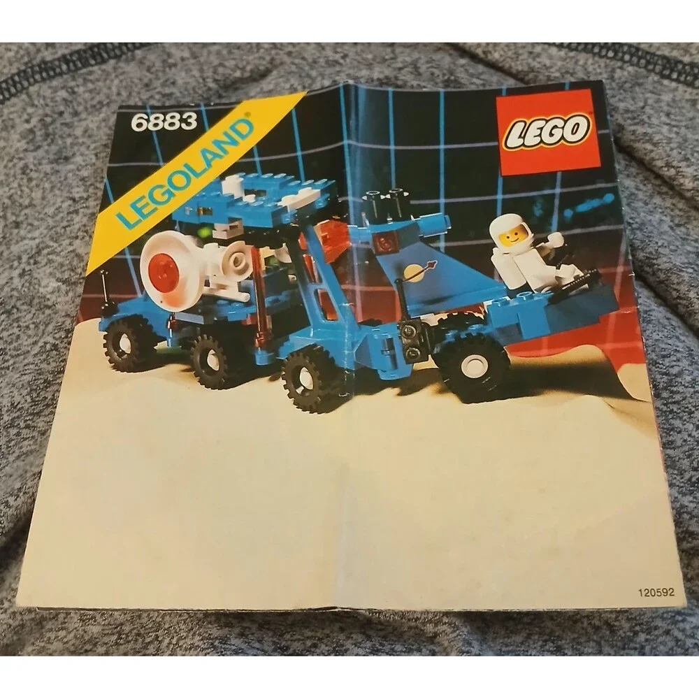 LEGO 6883 Terristrial Rove Classic Vtg Instruction Original 1987 Manual Only